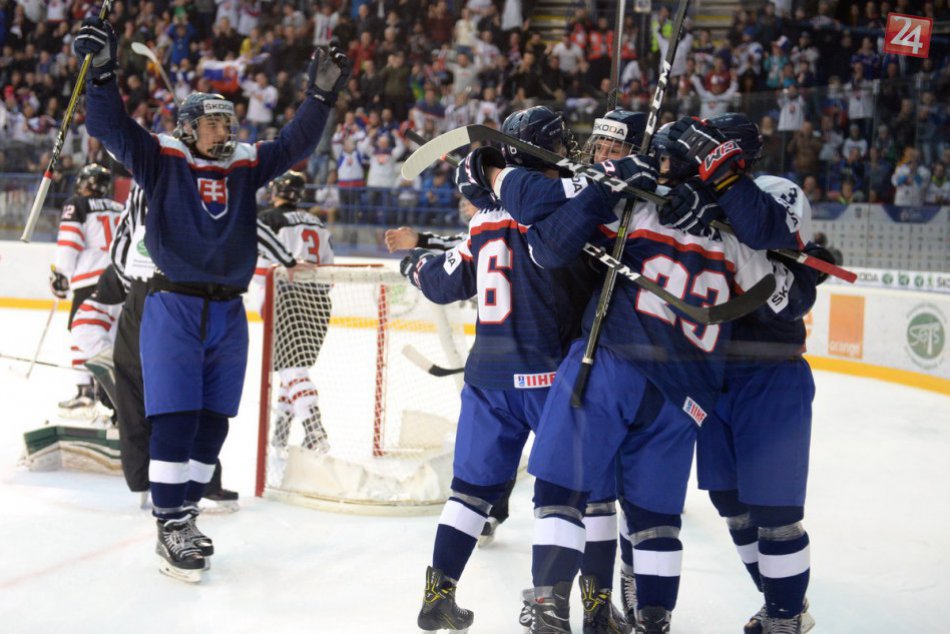 Mladí Slováci na MS v hokeji s prvým bodom: Kanade podľahli až po predĺžení, FOT