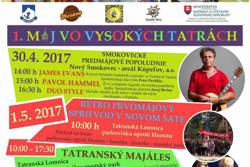 Predlĺžený víkend vo Vysokých Tatrách: Oslavovať sa bude dva dni s parádnym prog
