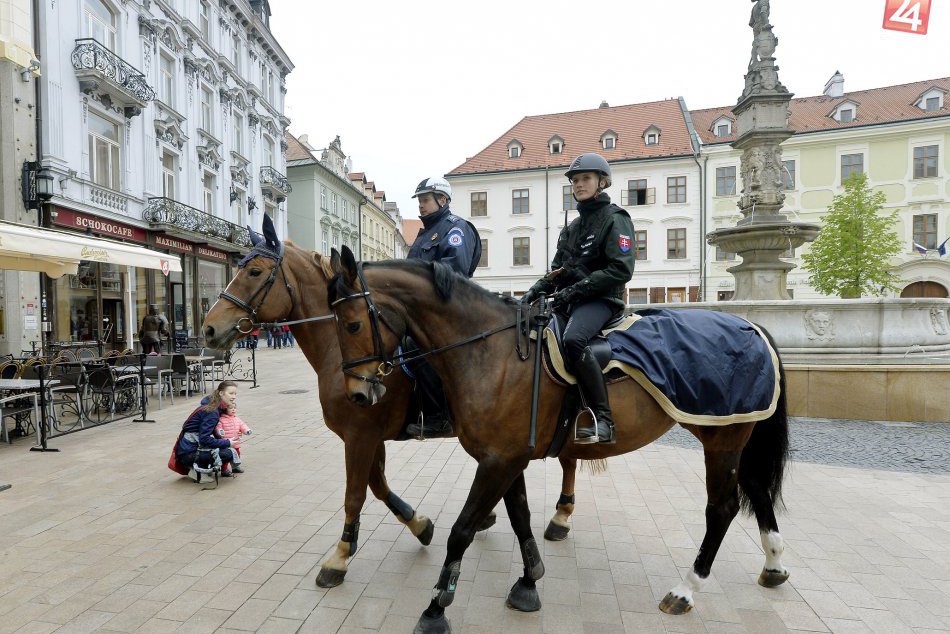 Jazdecká polícia Bratislava