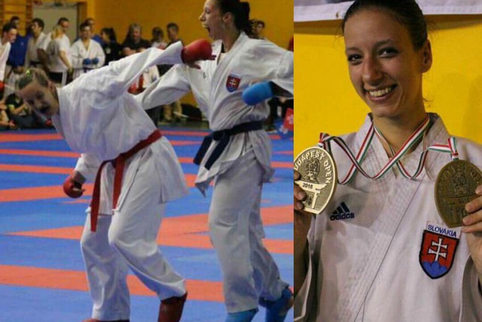 Kopy a údery nie sú pre ňu problémom: Kráska z Prešova sa venuje karate