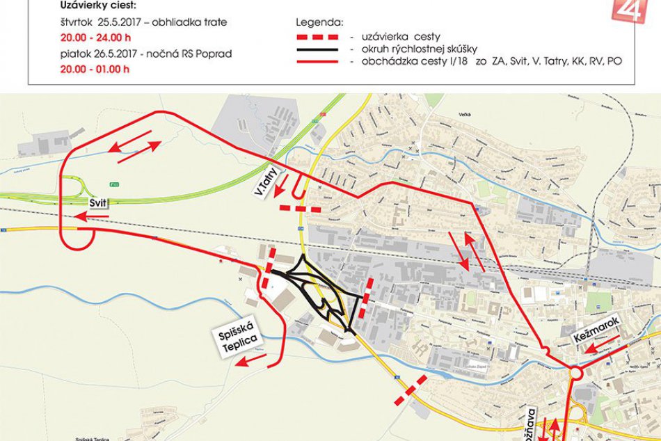Začína Rallye Tatry: Pripravte sa na dopravné obmedzenia a uzávery ciest!