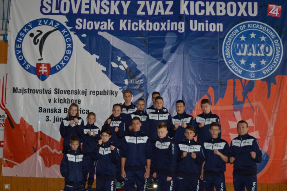 Michalovskí kickboxeri doniesli z majstrovstiev medaily