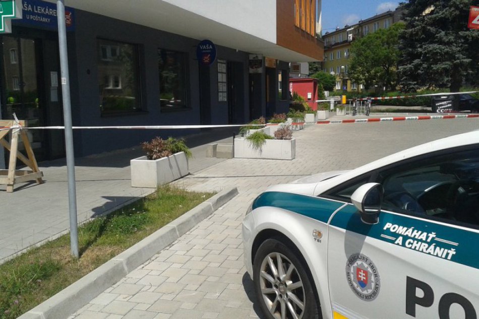 Policajti na poštách: Uzavretá pobočka v Považskej pri nemocnici