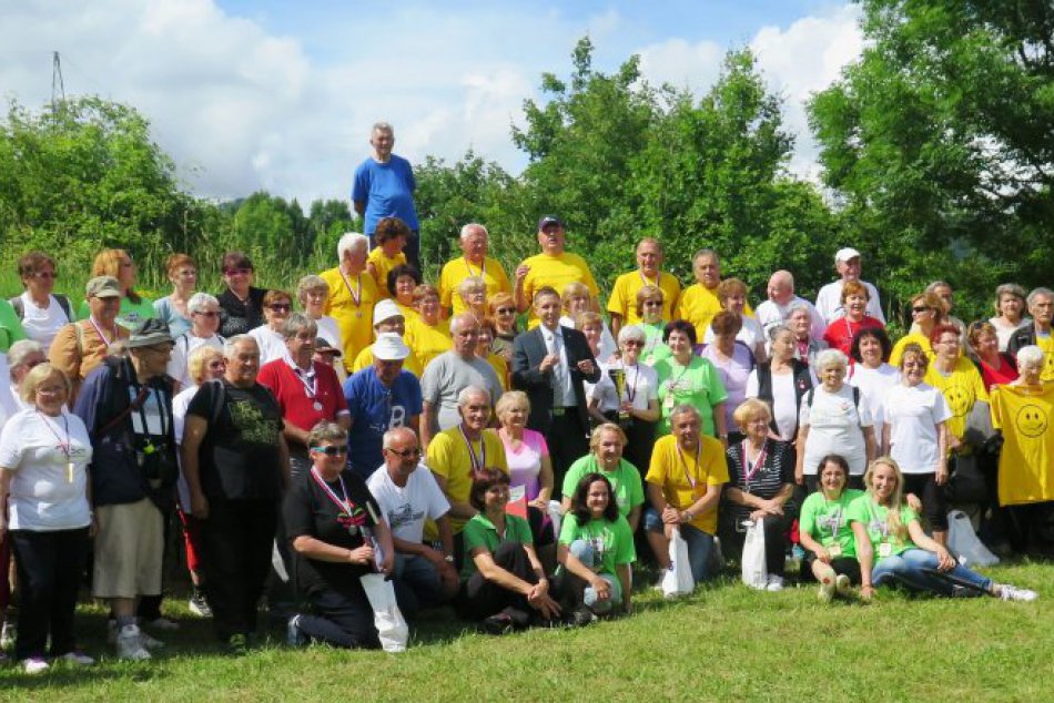 V OBRAZOCH: Športiáda seniorov v Bystrici