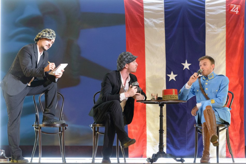 DAB končí divadelnú sezónu hrou o Štefánikovi: Zanechal nám odkaz, FOTO