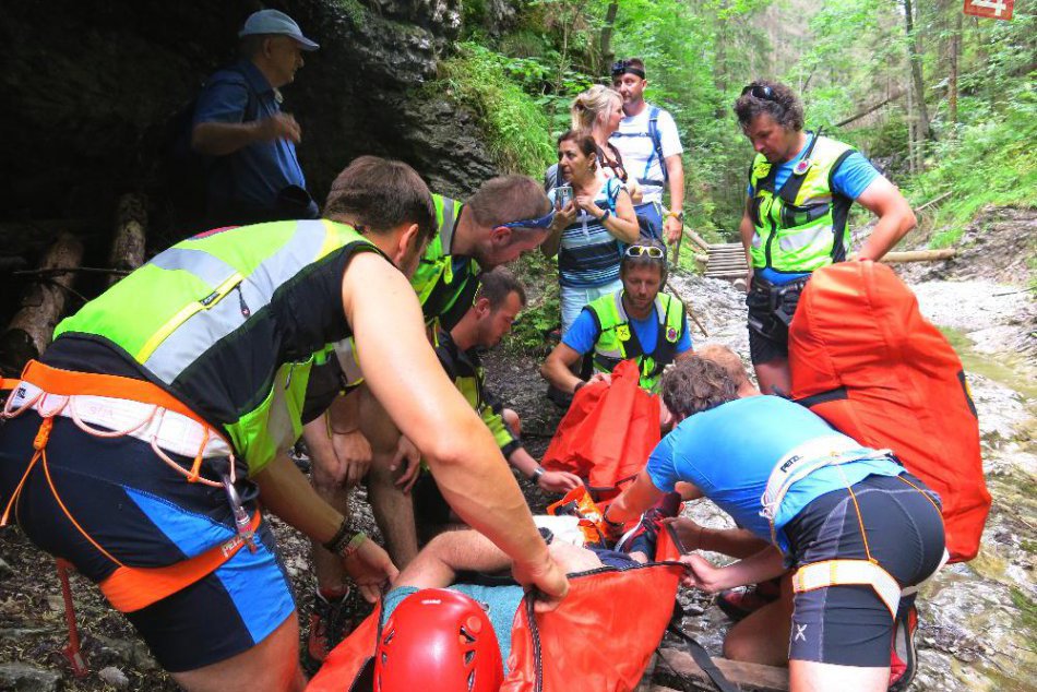 Horskí záchranári v Suchej Belej: Pomoc potreboval izraelský turista