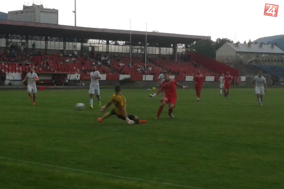 Slovenský pohár v Považskej: Zábery zo zápasu s Častkovcami (0:2)