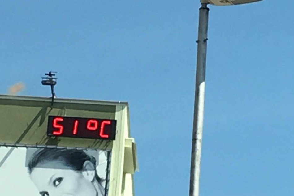 Teploty v Michalovciach siahajú vysoko: Toľkoto ľudia namerali na teplomeroch!