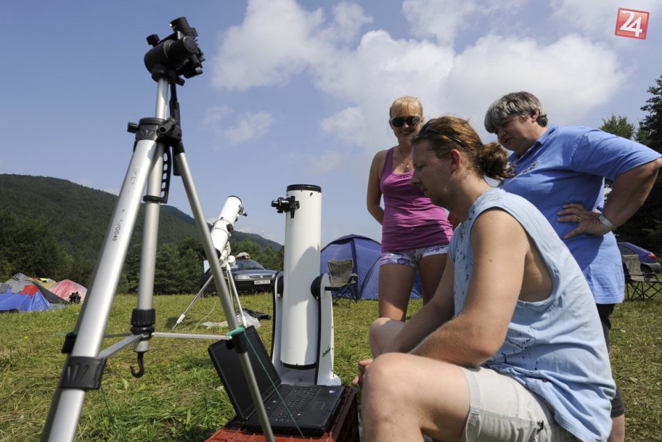 Expedície Perzeidy vo Vrchteplej: Takto u nás pozorujú astronomické úkazy