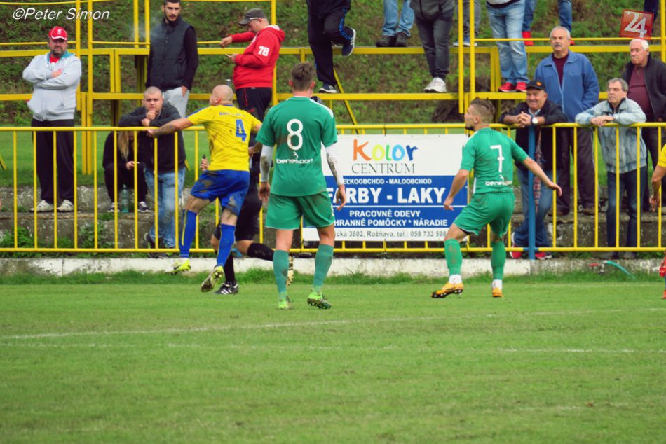 Obrazom: MFK Rožňava - 1. FC Tatran Prešov B 1:0
