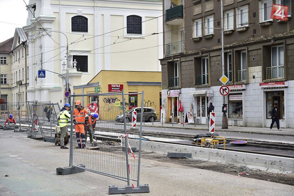 Rekonštrukcia trate na Špitálskej