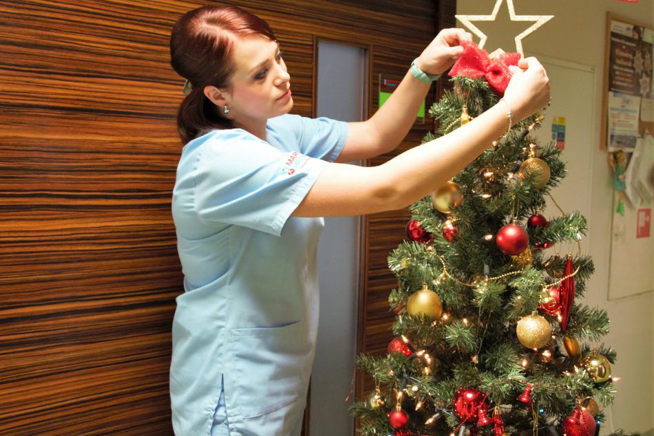 V OBRAZOCH: Vianoce v Nemocnici Zvolen