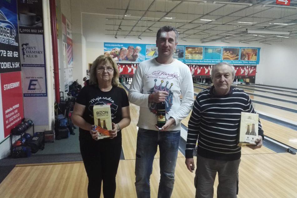 Bowling Tour mesta Poprad 7. kolo 01/2018