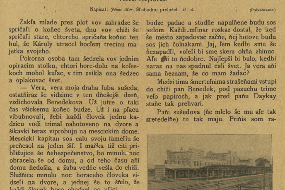 To je ale kúsok: Pozrite si noviny z Prešova v šarišskom nárečí spred 108 rokov