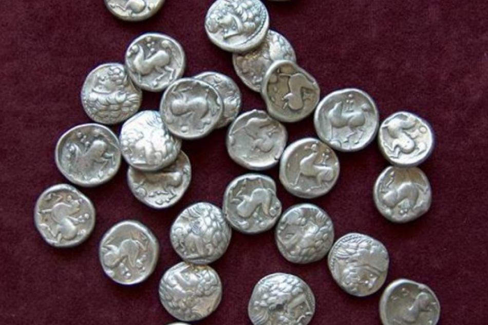 Keltské mince: Objavili ich v Ptičím a dnes sú k videniu vo Vihorlatskom múzeu