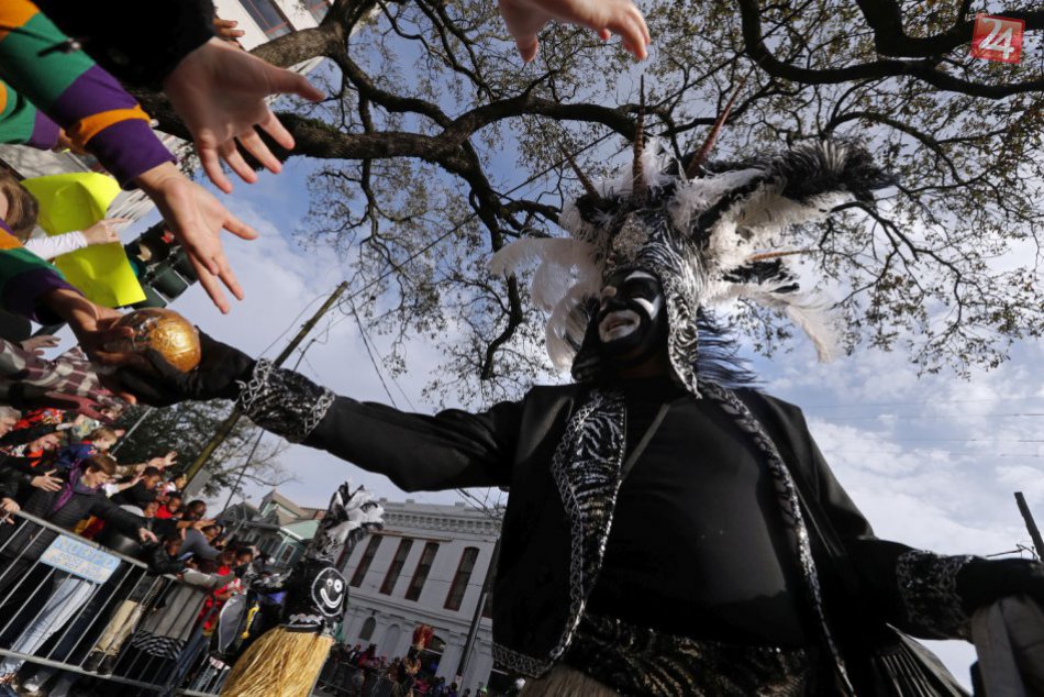 V New Orleanse ľudí zabavil veľkolepý karneval