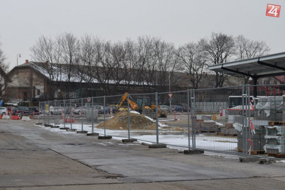 FOTO z rekonštrukcie autobusovej stanice v Nitre: Hotová má byť do konca roka