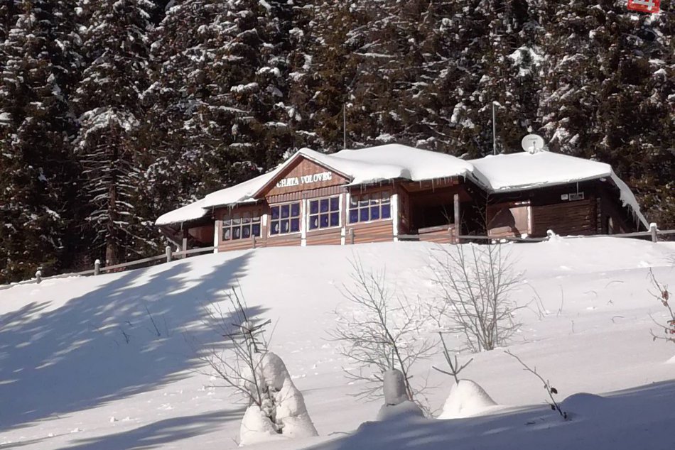 Obrazom: Poriadna kopa snehu na Volovci