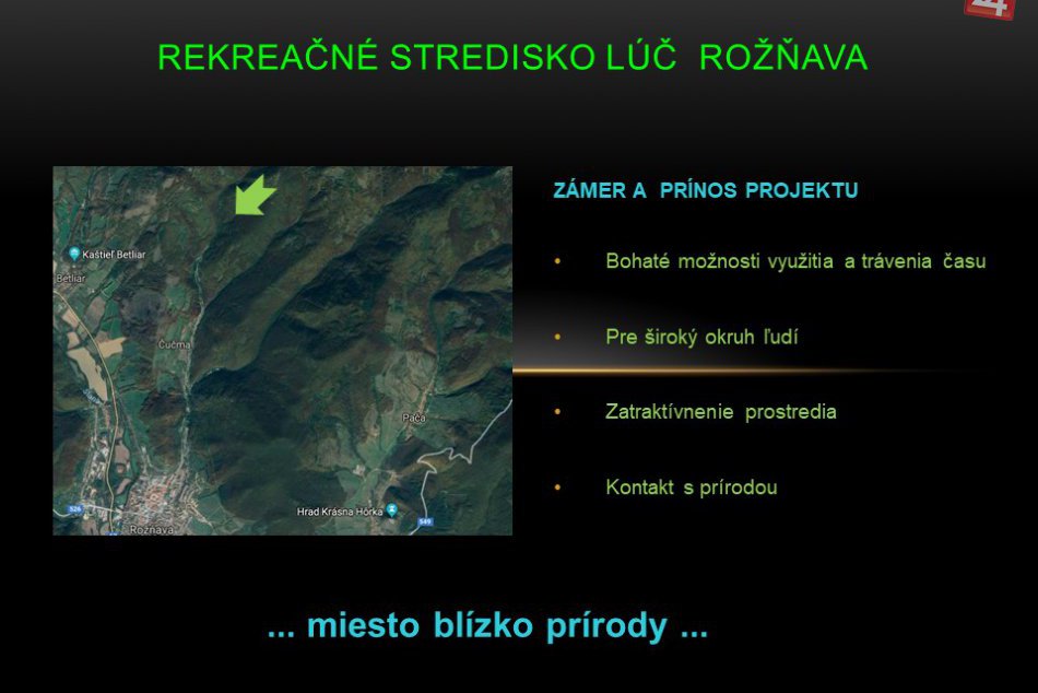 Obrazom: Mestská oddychová zóna Lúč