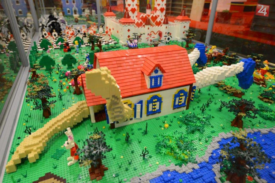 Výstava modelov z LEGO kociek