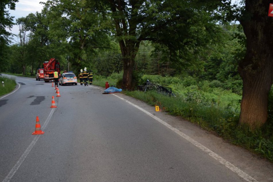 FOTO: Škoda narazila do stromu, vodič podľahol zraneniam