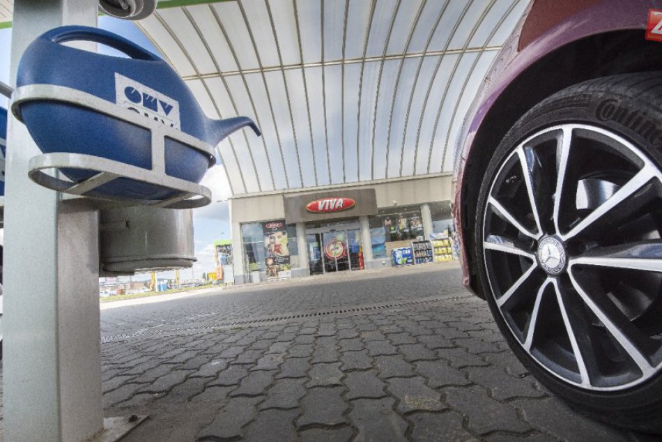 Zrekonštruovaná čerpačka OMV na Moldavskej: Aha, ako to tu teraz vyzerá