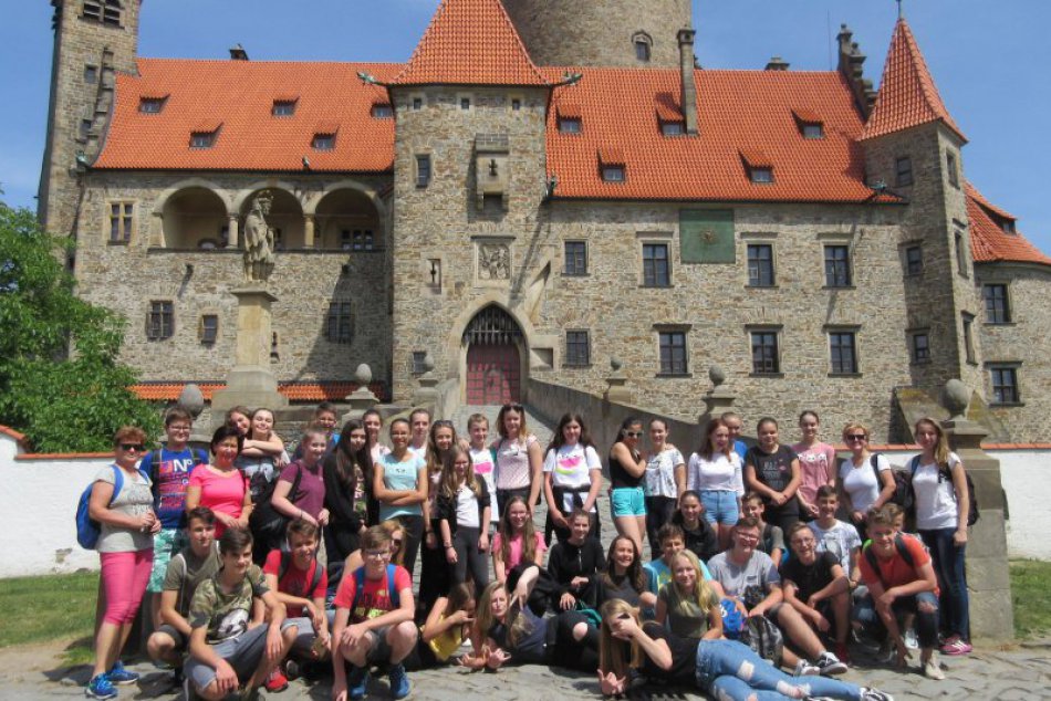 V OBRAZOCH: Návšteva družobnej školy v Litovli