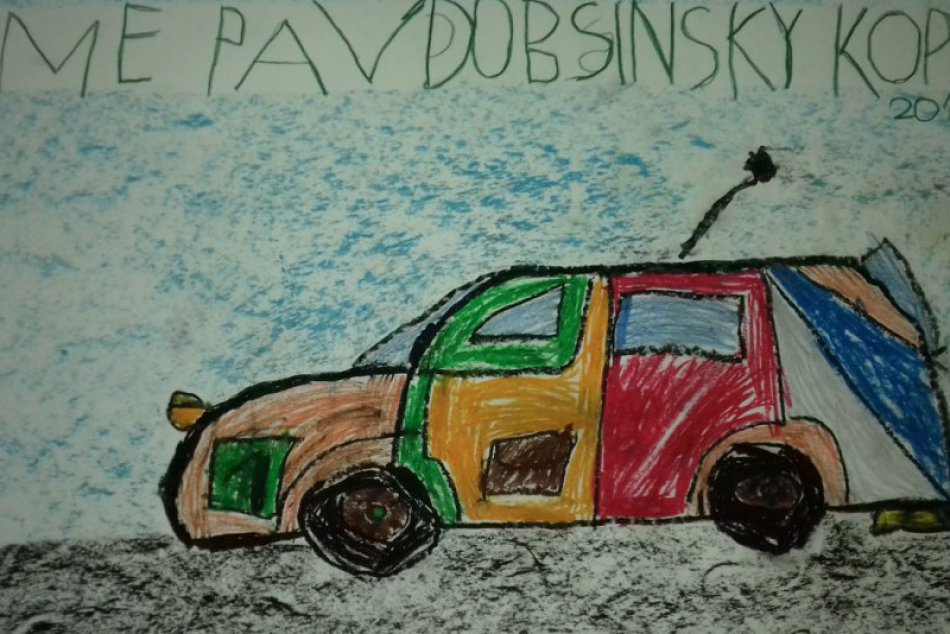 Obrazom: Dobšinský kopec 2018 v detských kresbách
