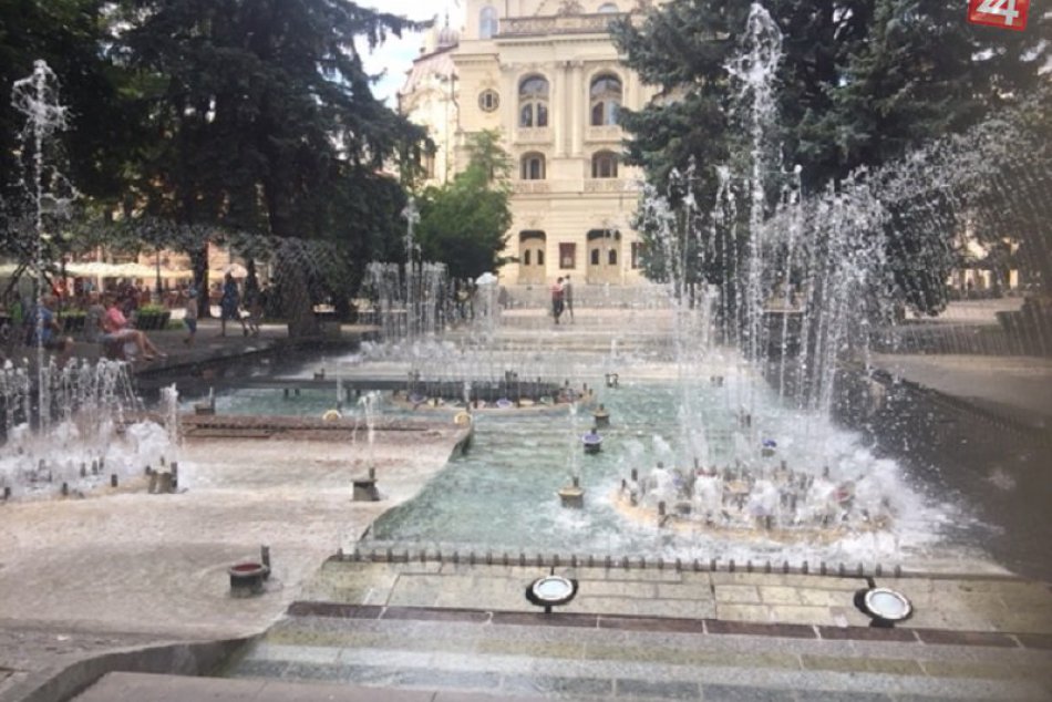 Košice - fontány