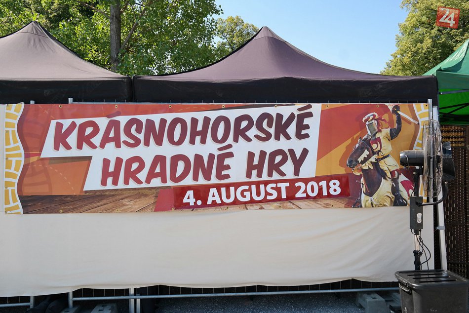 Obrazom: Krásnohorské hradné hry v plnom prúde, ožili časy minulé