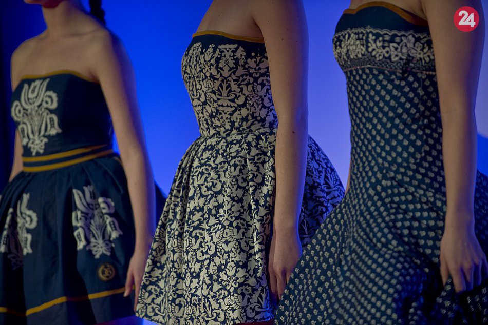 V obrazoch: Diela inšpirované technikou modrotlače