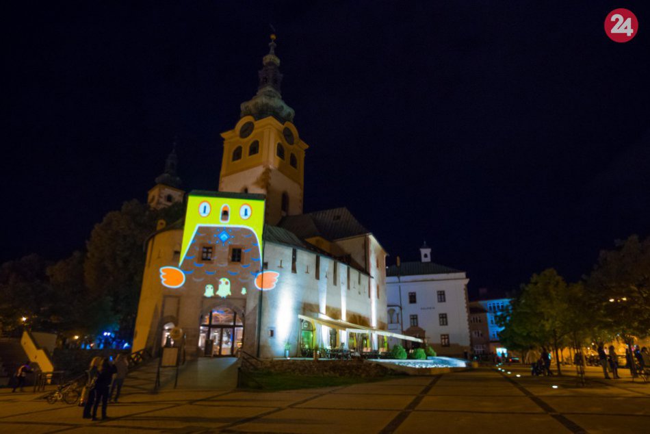 V OBRAZOCH: Festivalu svetla a tieňa v Banskej Bystrici