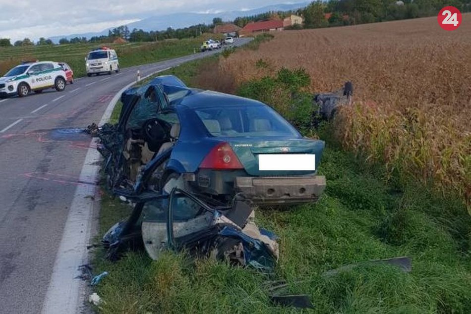 Tragédia neďaleko Topoľčian: Dopravnú nehodu neprežili traja muži