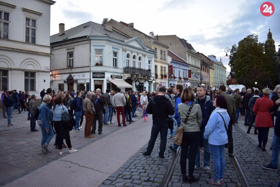 Protest Košice