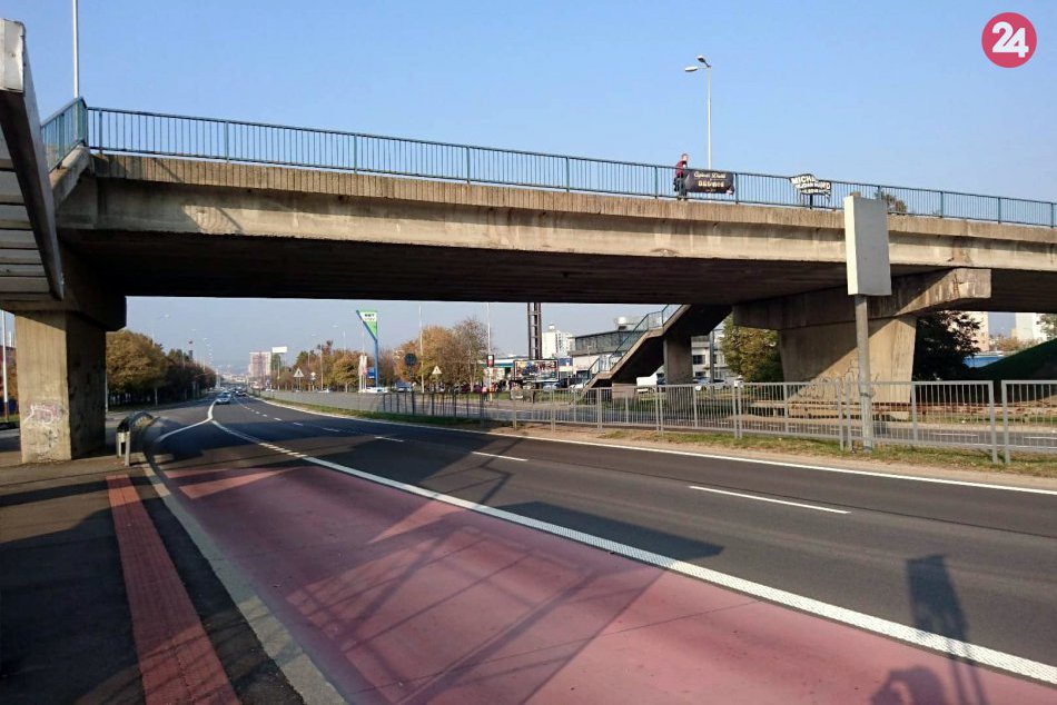 Most nad Panónskou cestou v Petržalke opravia