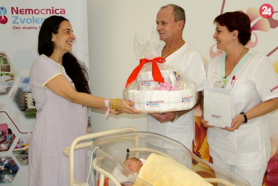 V OBRAZOCH: Nemocnica Zvolen zaznamenala tisíci pôrod