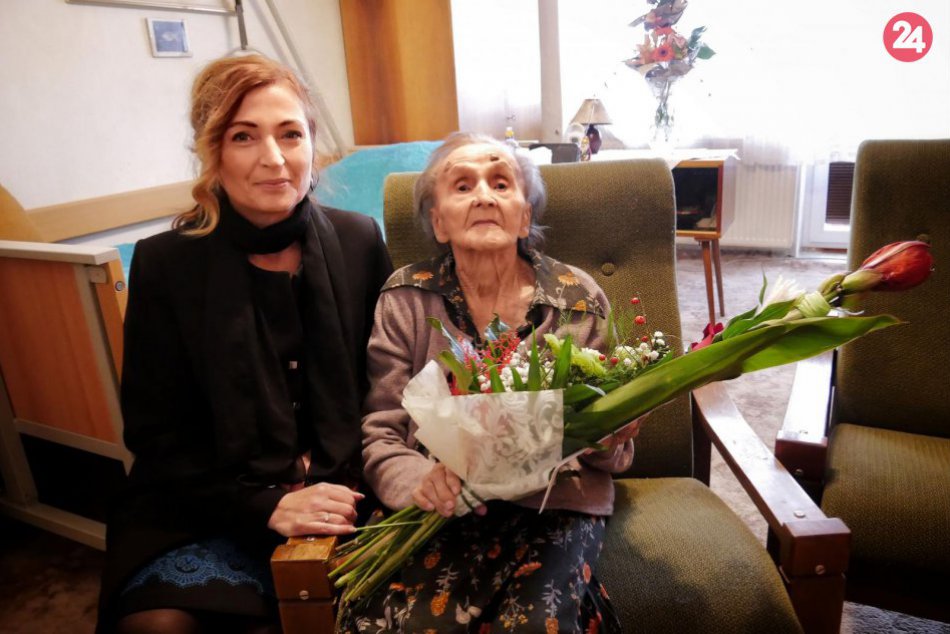 Zachytené obrazom: Najstaršia Prešovčanka oslavovala 104 rokov