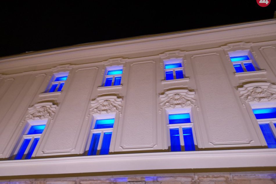 OBRAZOM: Divadlo Jána Palárika v Trnave počas svetelnej šou