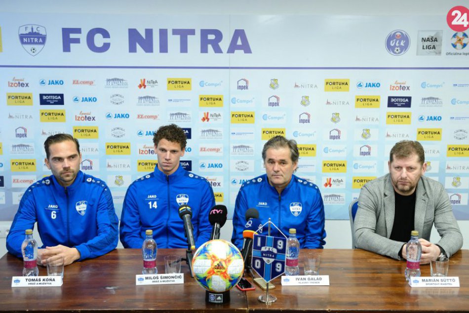 Tlačová konferencia FC Nitra pred začiatkom jarnej časti Fortuna ligy 2018/2019