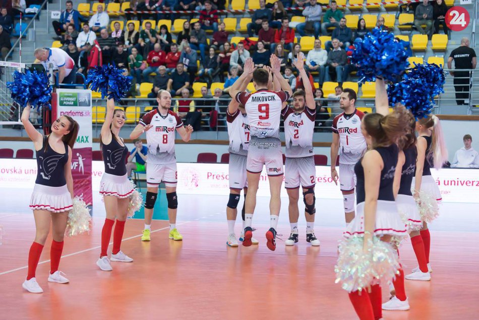 Boli blízko, no berú iba striebro: Prešovskí volejbalisti hrali finále pohára