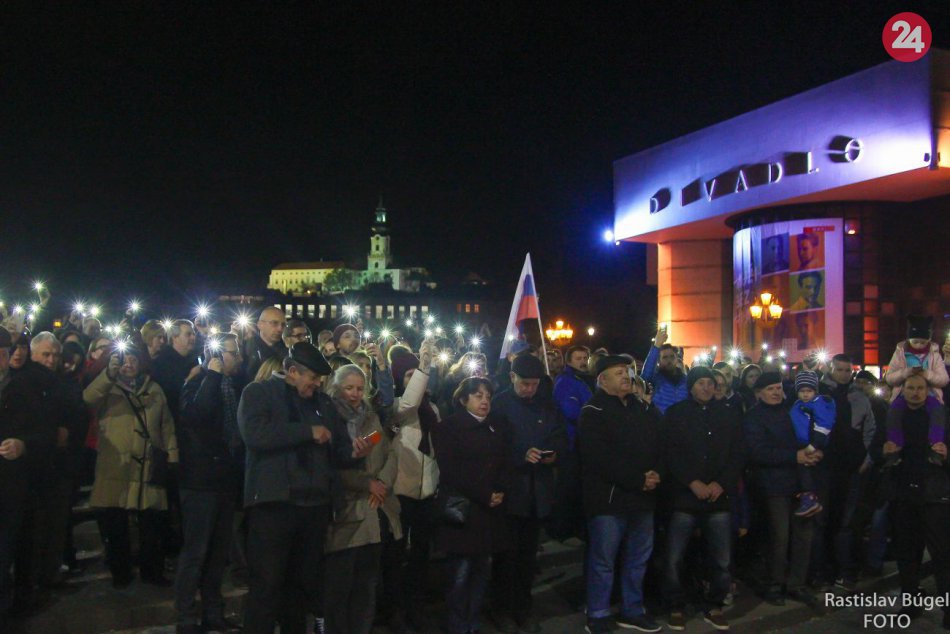 Nitrania si uctili pamiatku zavraždeného páru