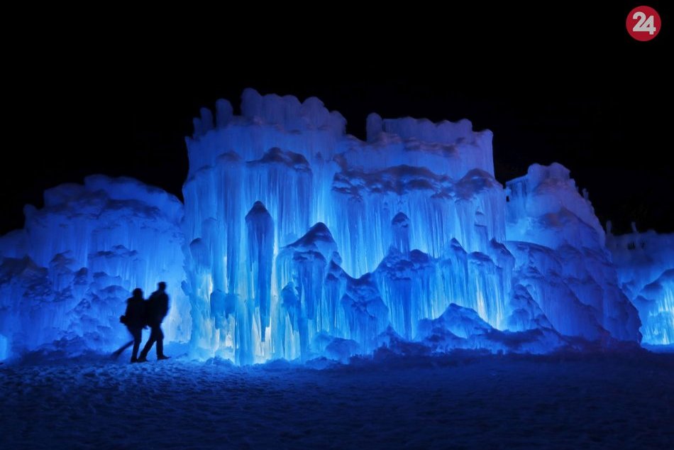 Ľadový hrad ukrýva zábavné bludisko