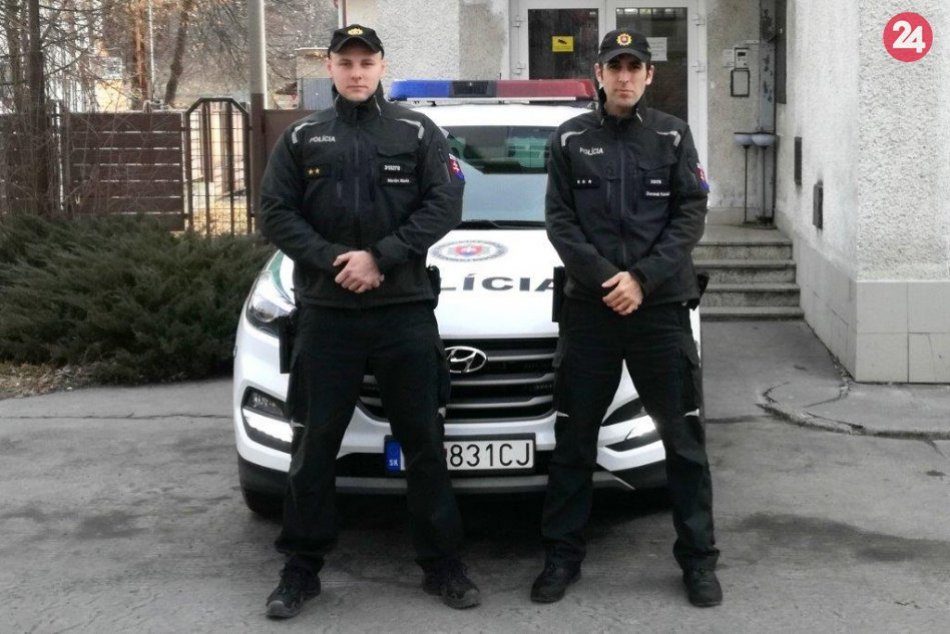 Záchranná akcia policajtov vo Fiľakove