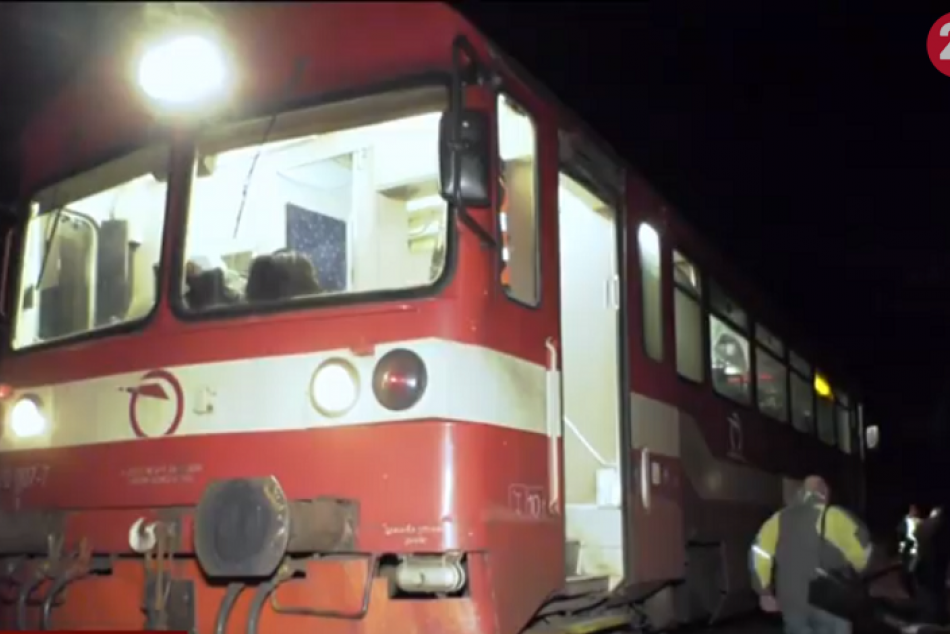 Vlak zrazil muža na trati Dubová - Podbrezová