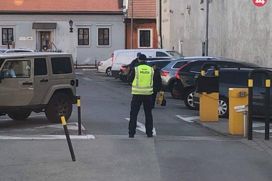 Mestskí policajti asistujú pri parkovaní