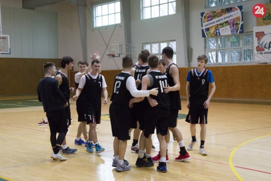 Žiaci GPH Michalovce? Stali sa víťazmi krajskej súťaže v basketbale