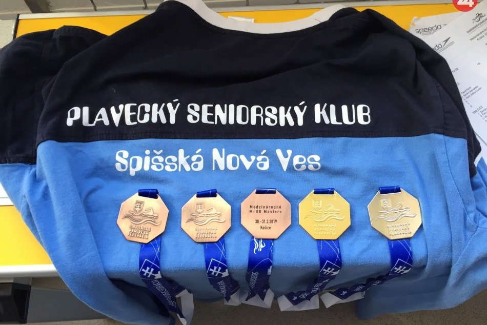 Seniorskí plavci zo Spišskej bojovali na majstrovstvách. A darilo sa im