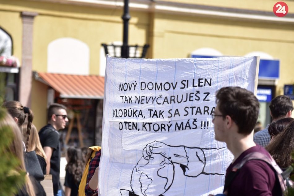 Štrajk za planetu ZEM Košice