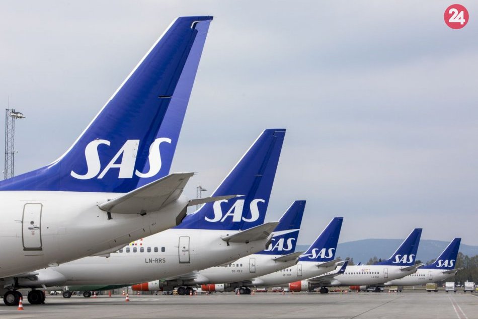 Piloti škandinávskej leteckej spoločnosti ohlásili štrajk