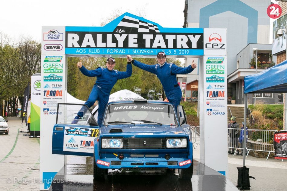46. ročník Rallye Tatry (štart+cieľ)